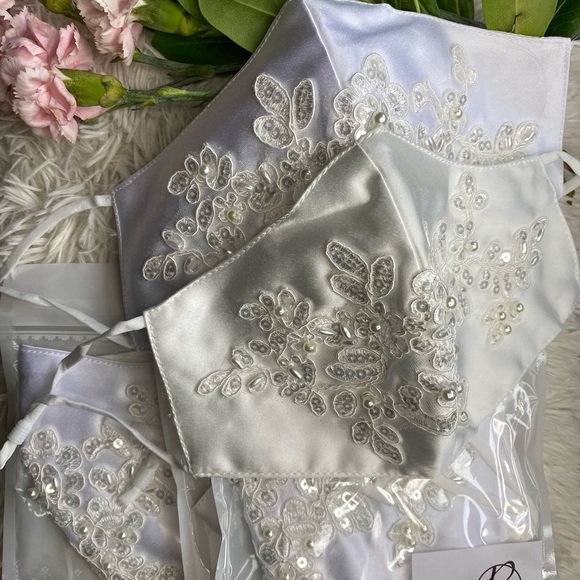 Bridal face mask - Picture 2 of 6